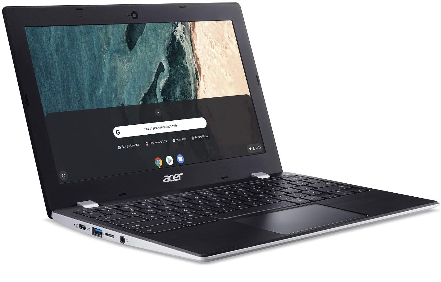 Laptop Acer Chromebook 311 C733-C2DS Intel Celeron 11.6" Ram 4GB Ram Disco Duro 32GB Chrome Os color Negro