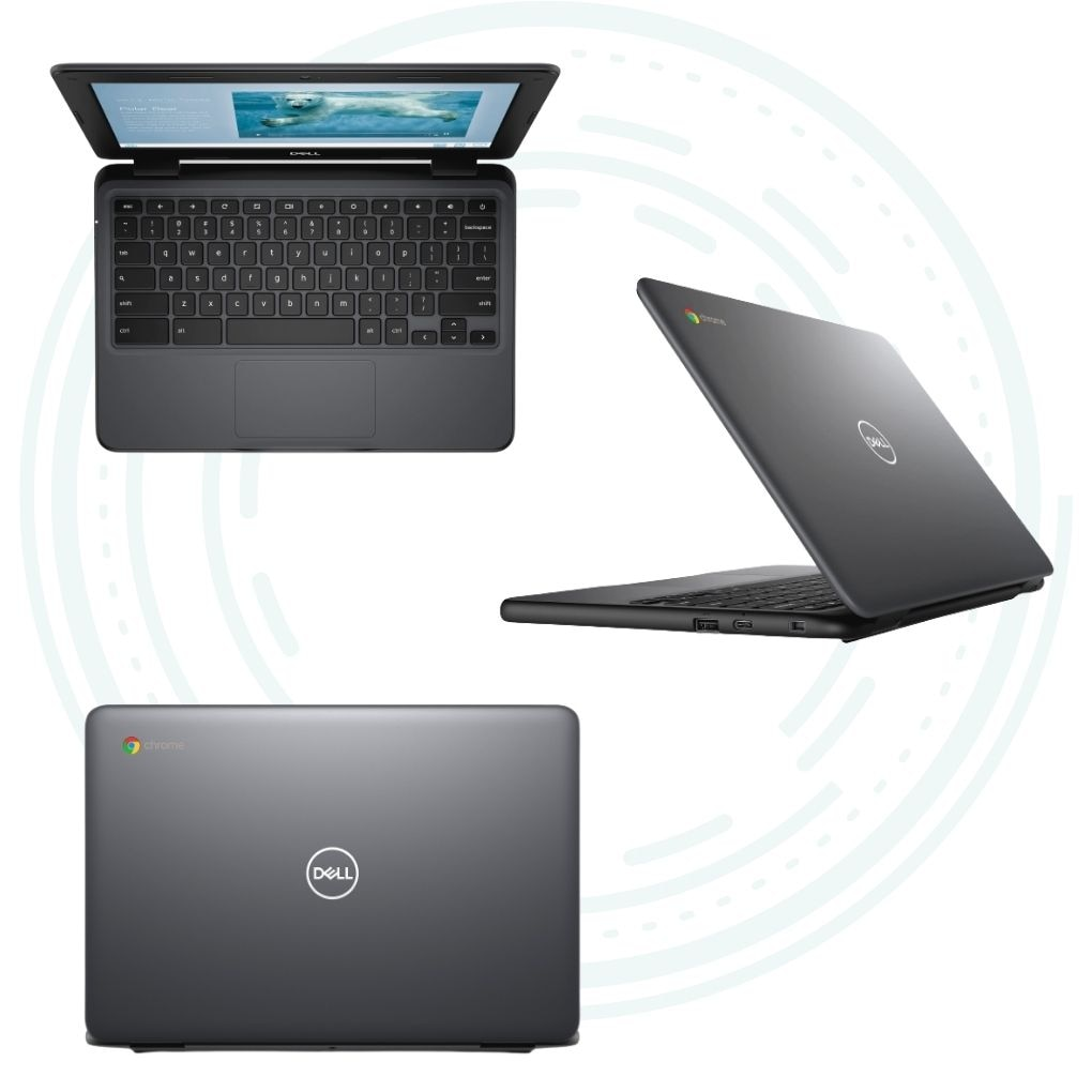 Laptop Dell Chromebook 3100 11.6 Intel Celeron N4020 Disco duro 32 GB Ram 4 GB Chrome Os Color Negro