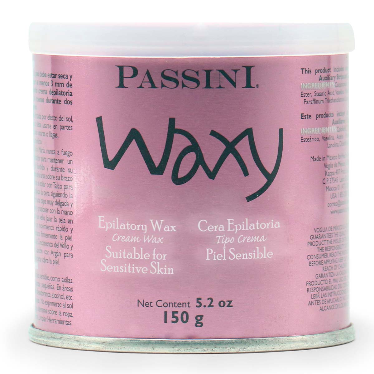 CERA DEPILATORIA PASSINI PARA PIEL SENSIBLE 150G