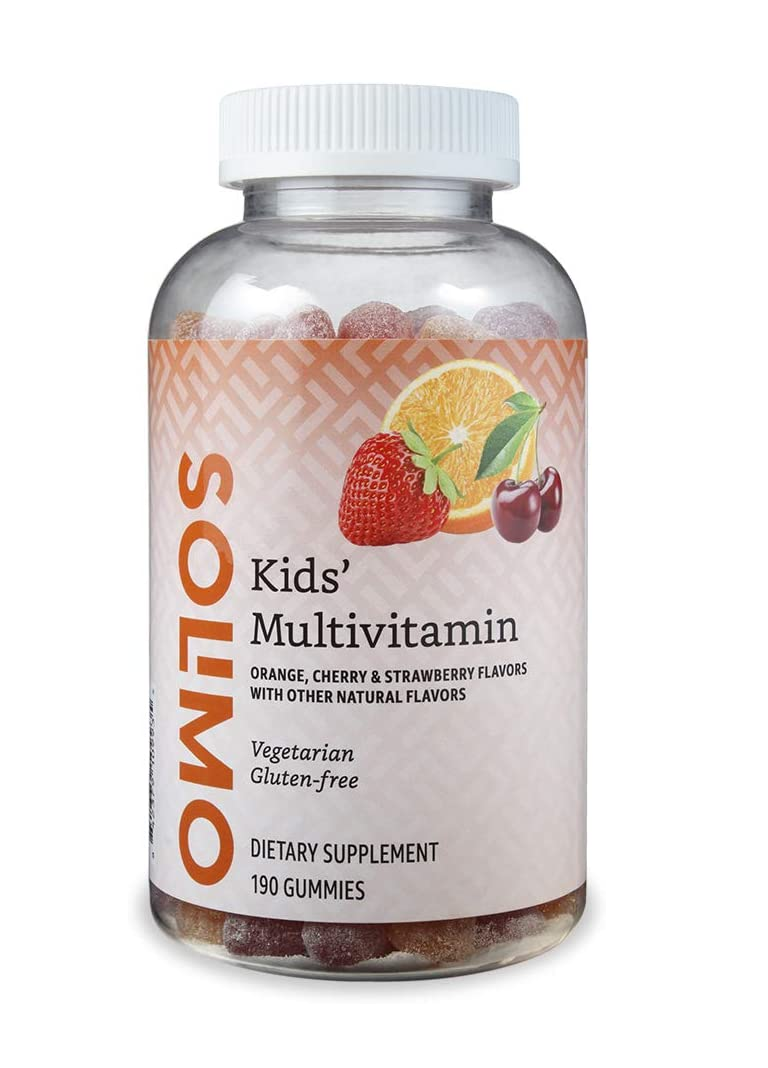 Multivitamínico para niños, 190 gomitas Sin gluten, sin trigo, sin lácteos 1.12 Libras