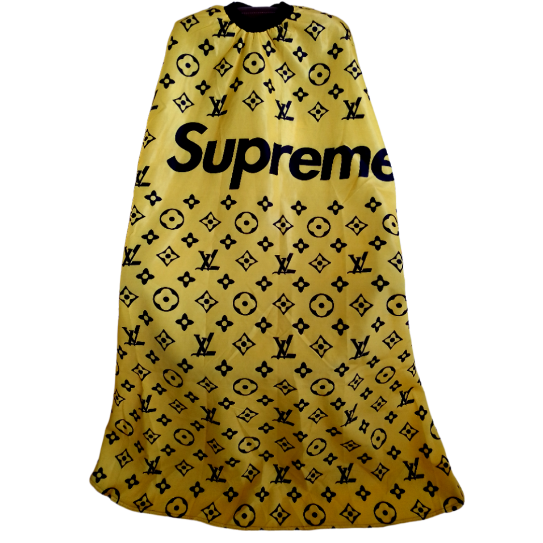 Capa para Corte De Cabello para barbero  Barbería Estética Peluquería Supreme Dorado 