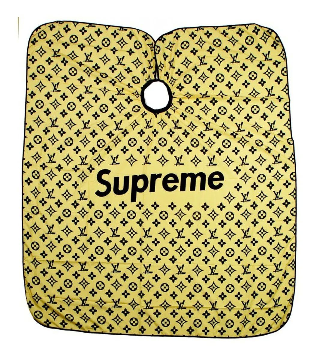Capa para Corte De Cabello para barbero  Barbería Estética Peluquería Supreme Dorado 