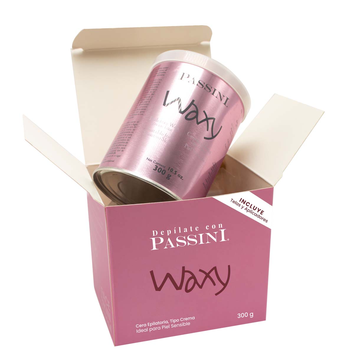 CERA DEPILATORIA PASSINI PARA PIEL SENSIBLE  300G