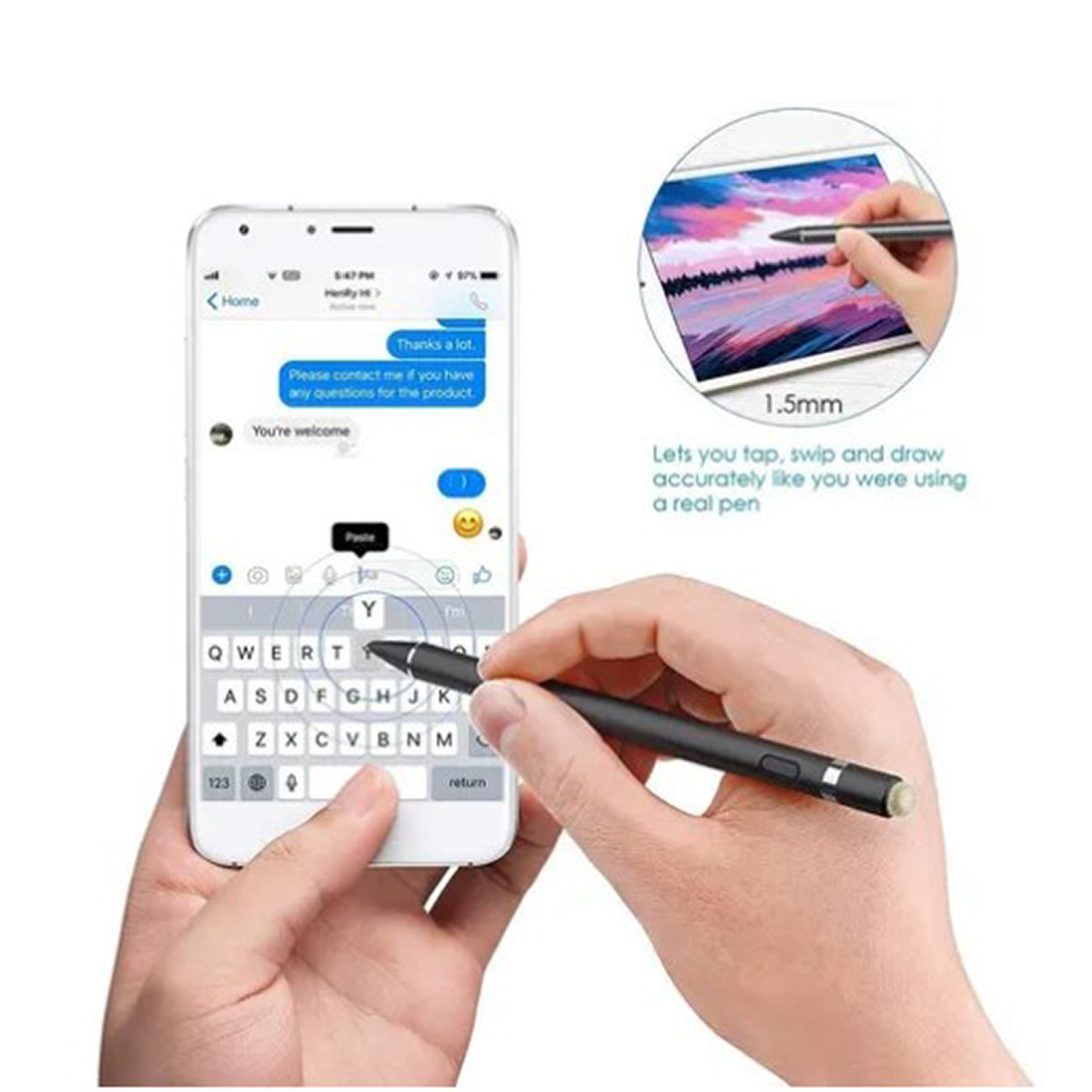 Stylus Pluma Lapiz Para Celular Touch Universal Spen Tablet