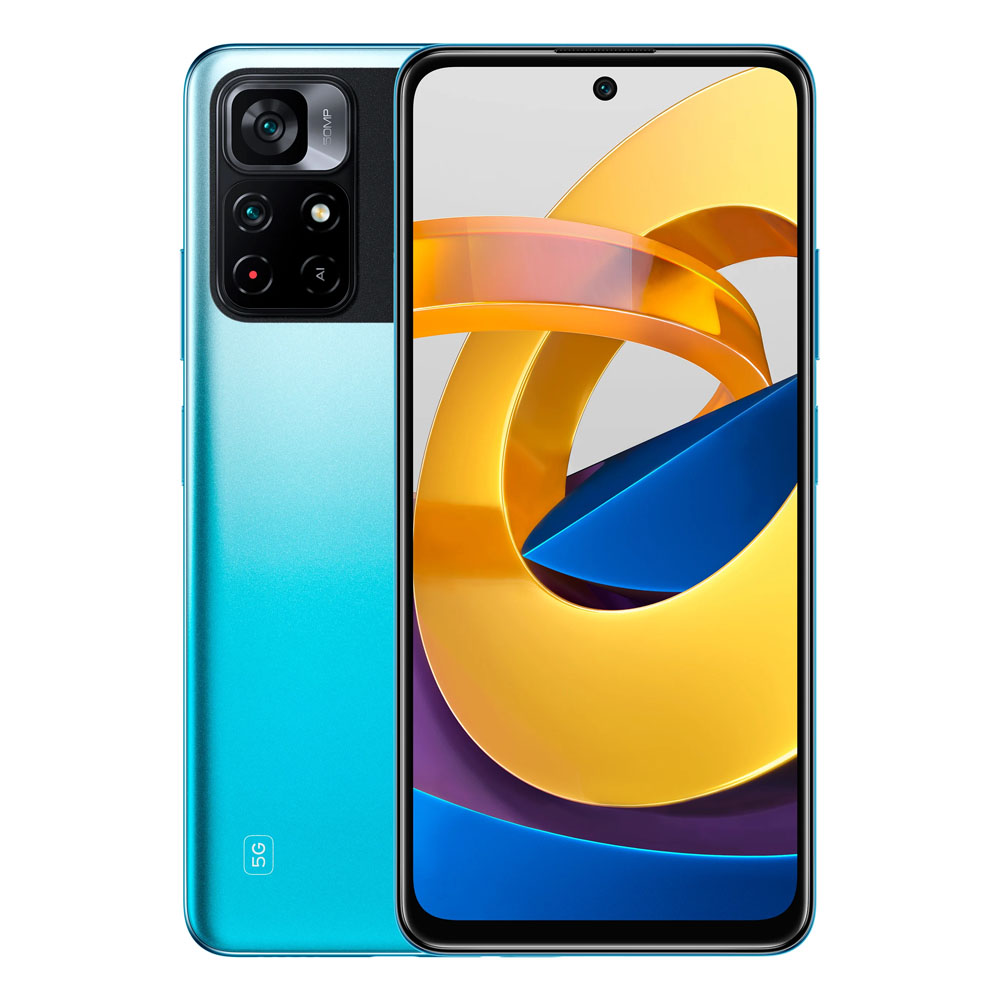 Celular Xiaomi Poco M4 5g Cool Blue 6gb/128gb. – Tecniquero