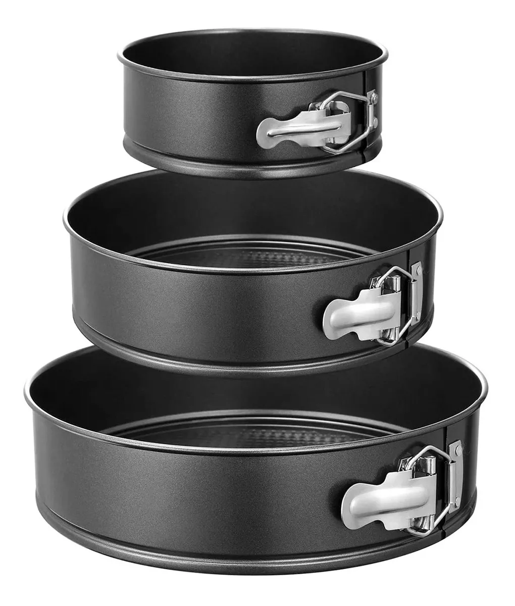 Moldes Pasteles Repostería Desmontables Para Tartas 3 Piezas