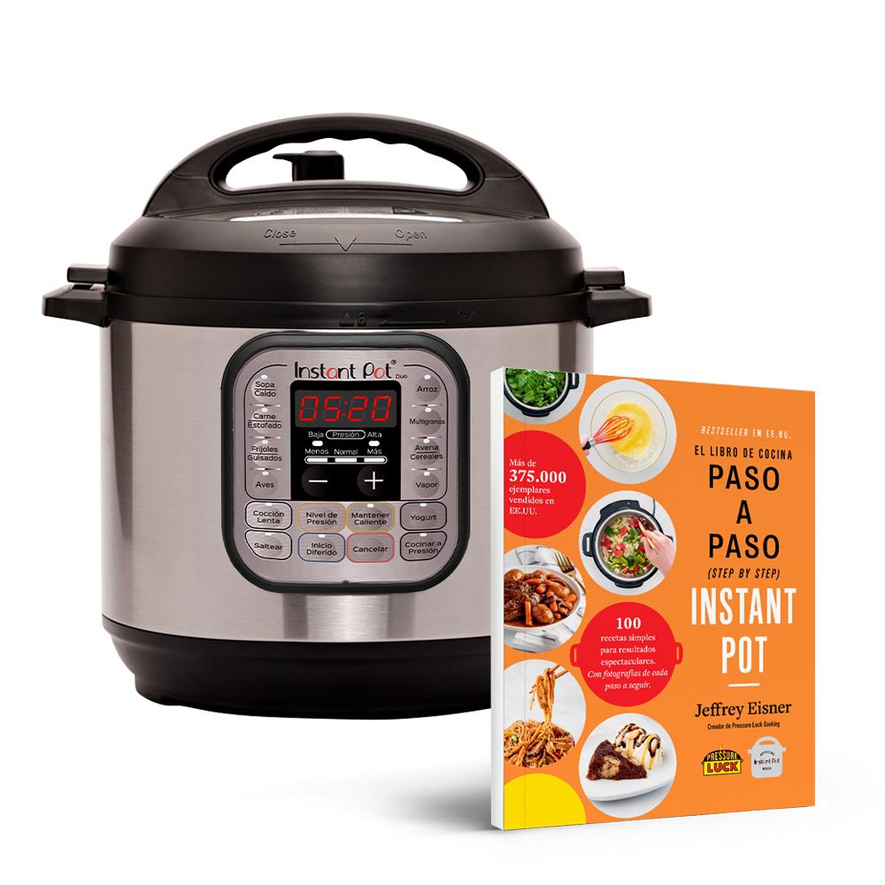 Pack Olla Duo 60 + Libro Instant Pot Paso a paso