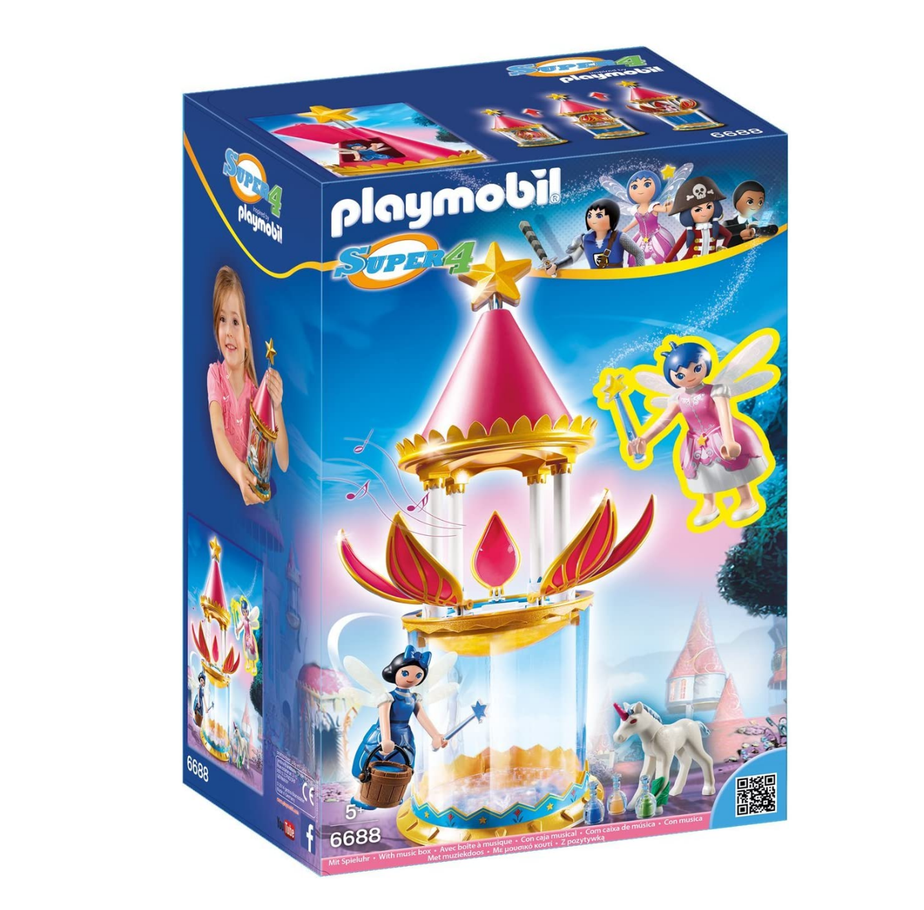 Playmobil 6688 Torre Flor Mágica Musical Super4