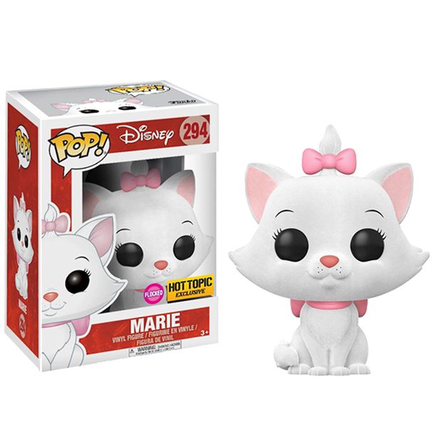 Funko Pop Figura Disney Marie 294 Flocked Hot Topic