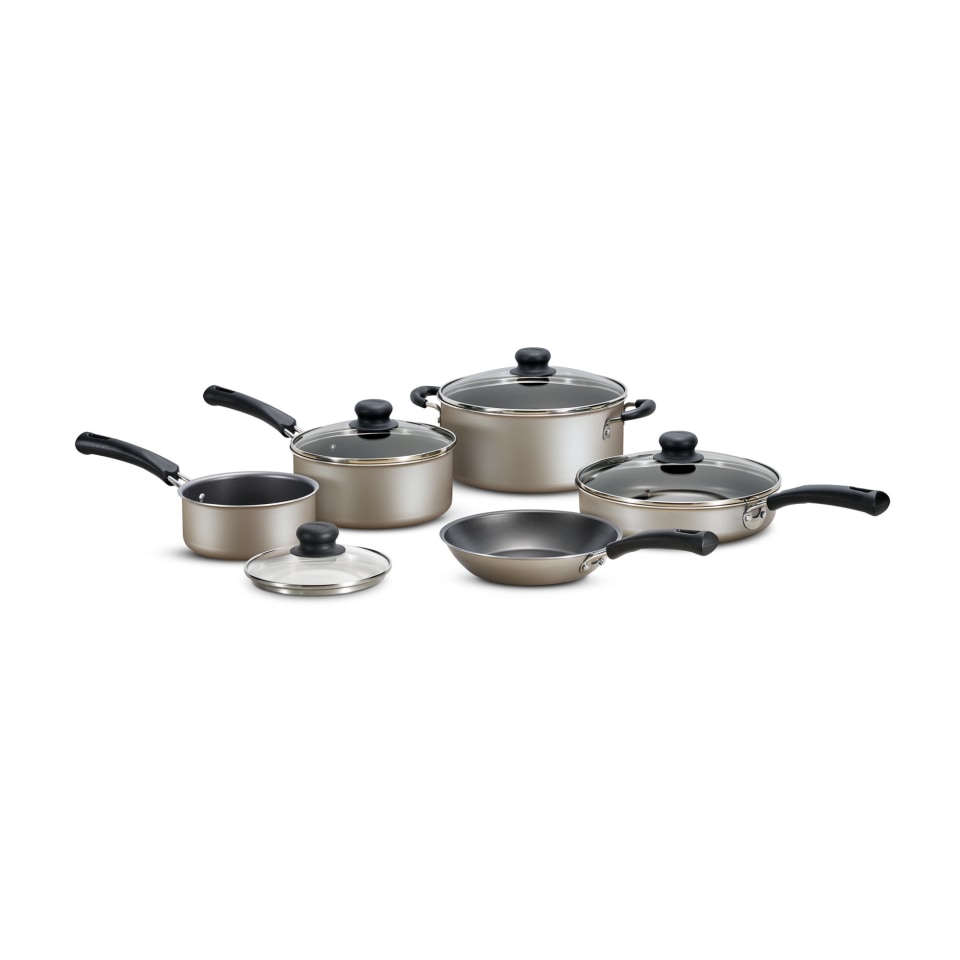 Tramontina Brava Baquelita Stainless Steel Cookware Set 4 Pieces Silver