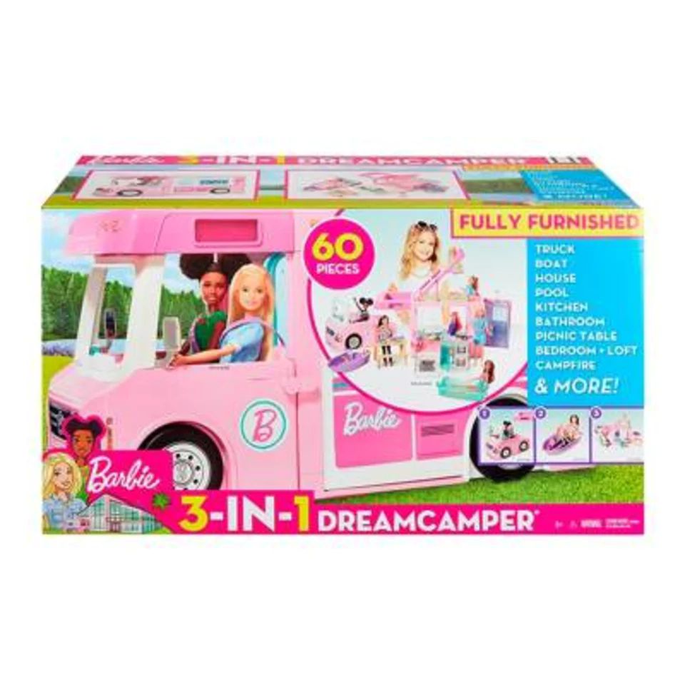 Cámper Barbie 3 En 1