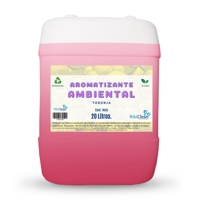 Liquido aromatizante ambiental toronja 20 litros