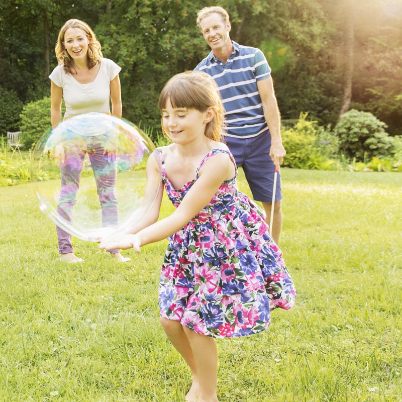 Bomböya®, Líquido para Burbujas Gigantes & para Máquina de Burbujas (1L de Jabón para Burbujas)