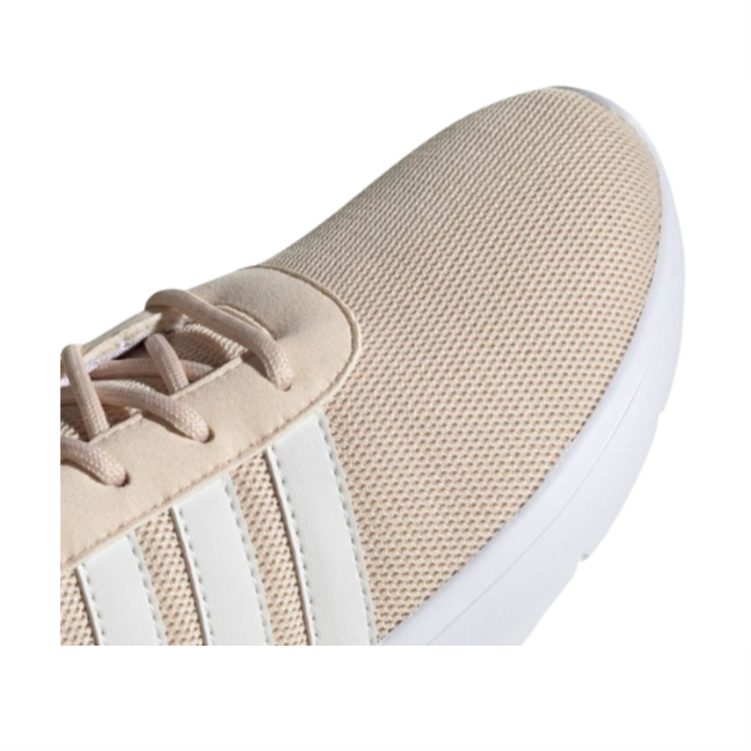 TENIS ADIDAS LITE RACER BEIGE PARA MUJER 
