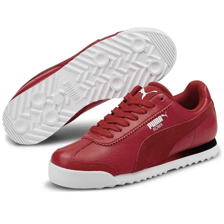 Zapatos puma roma 2024 para mujer rojos