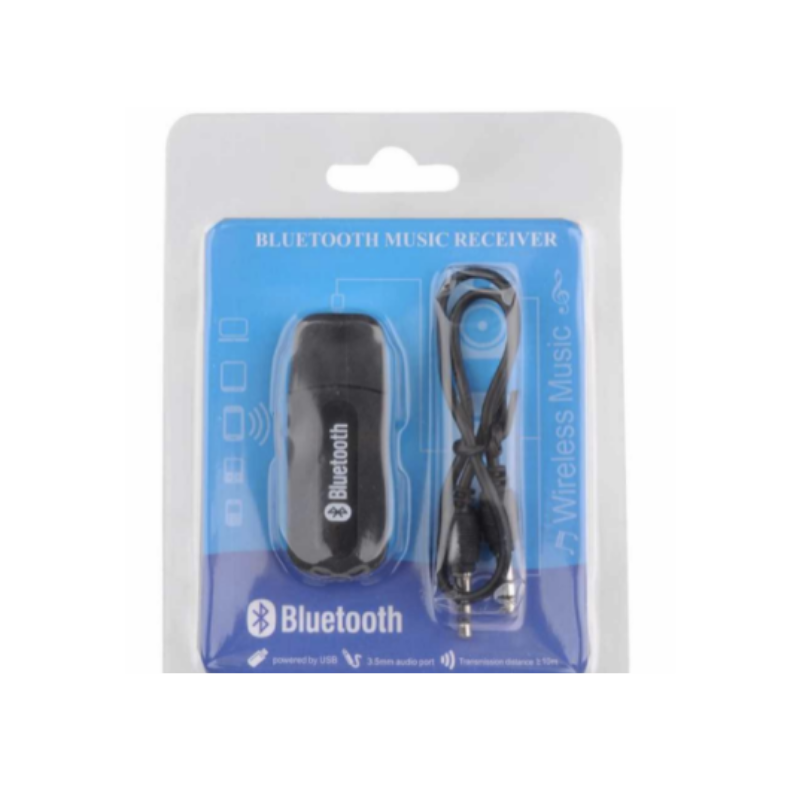 RECEPTOR USB Y ADAPTADOR BLUETOOTH CON CABLE 3.5
