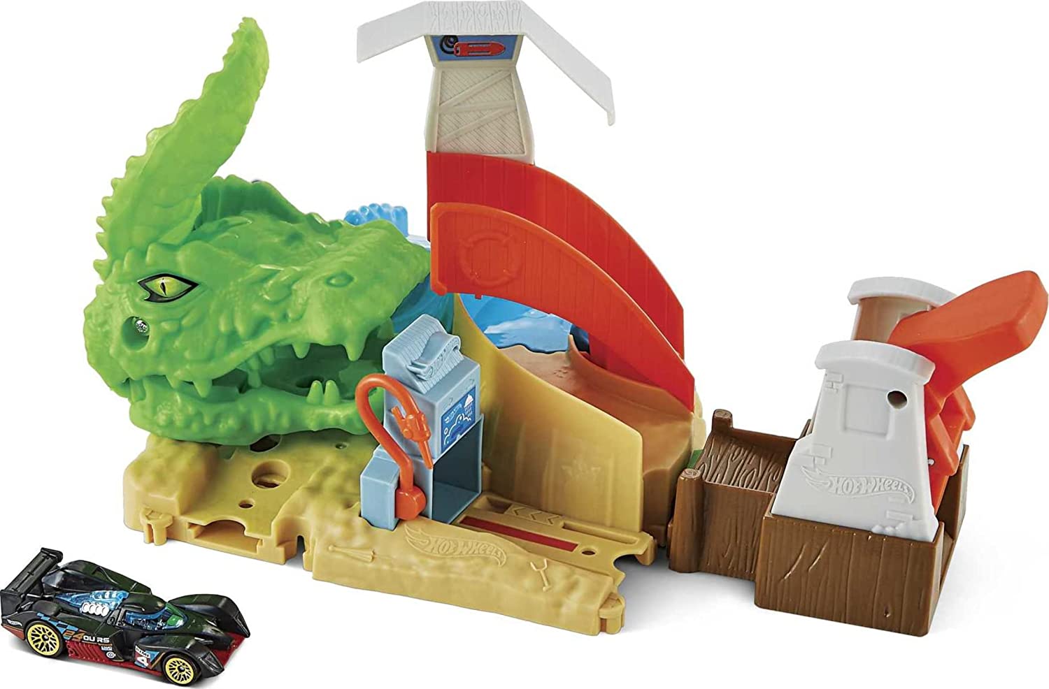 Hot Wheels City  Ataque Tóxico Del Lagarto