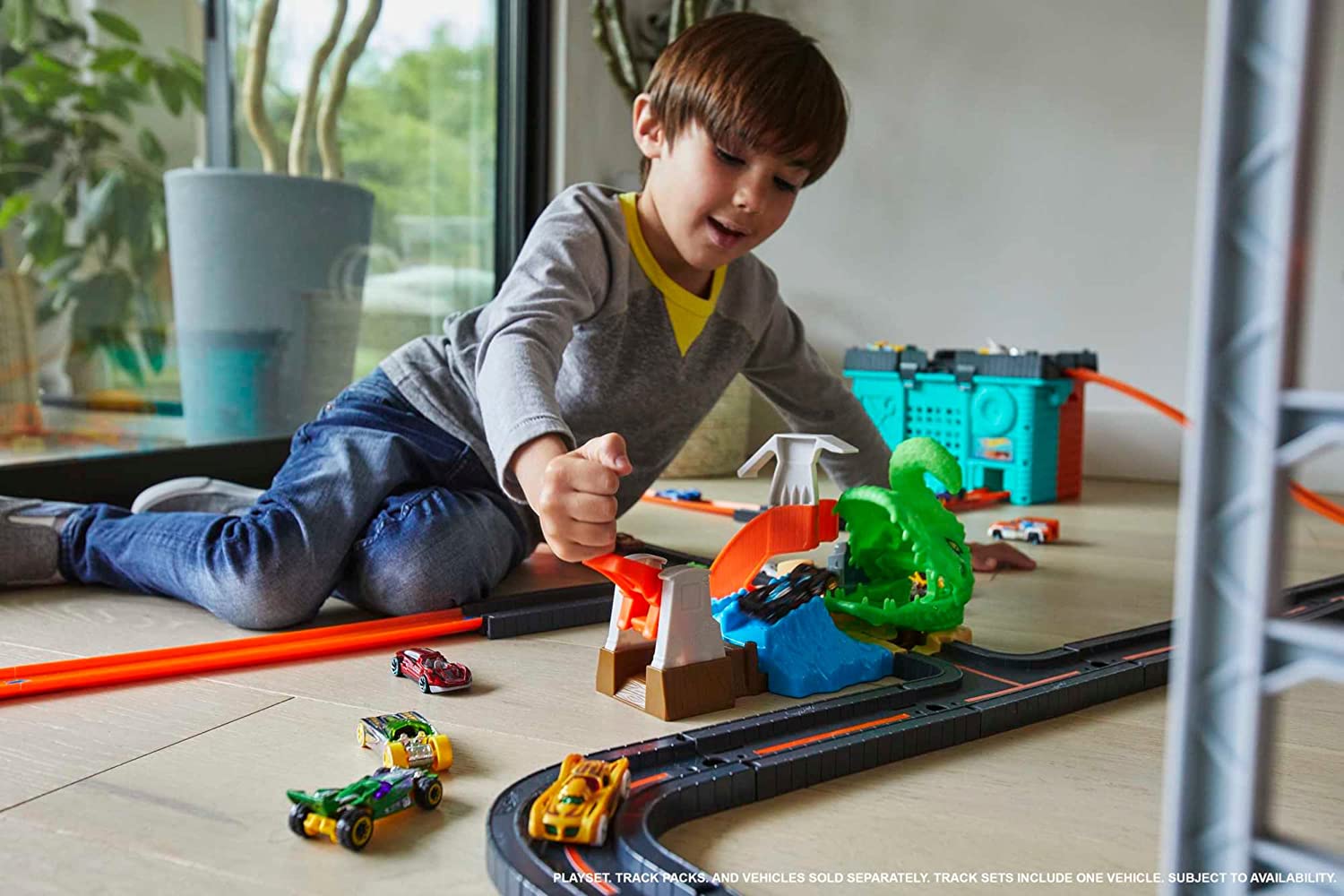 Hot Wheels City  Ataque Tóxico Del Lagarto