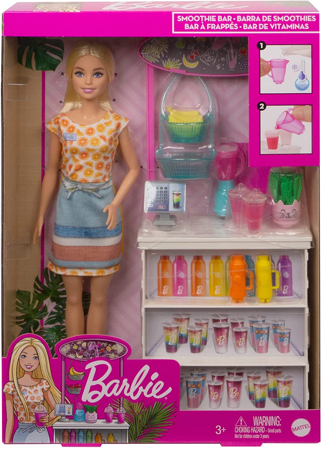 BARBIE SET DE JUGOS TROPICALES
