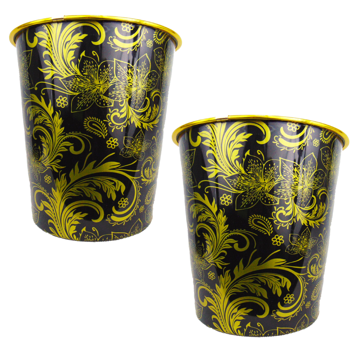 Bote De Basura Cesto 2 Piezas Restaurante Vintage Papelera