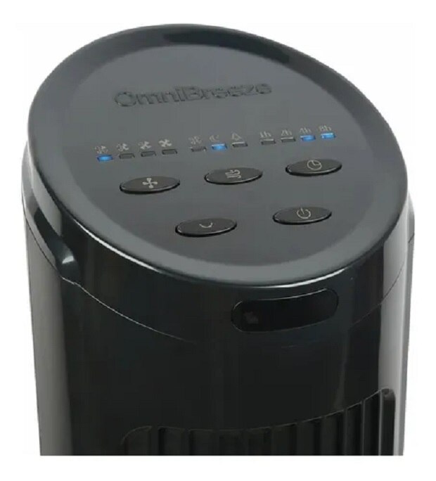 Ventilador Torre, 4 velocidades  OmniBreeze con control