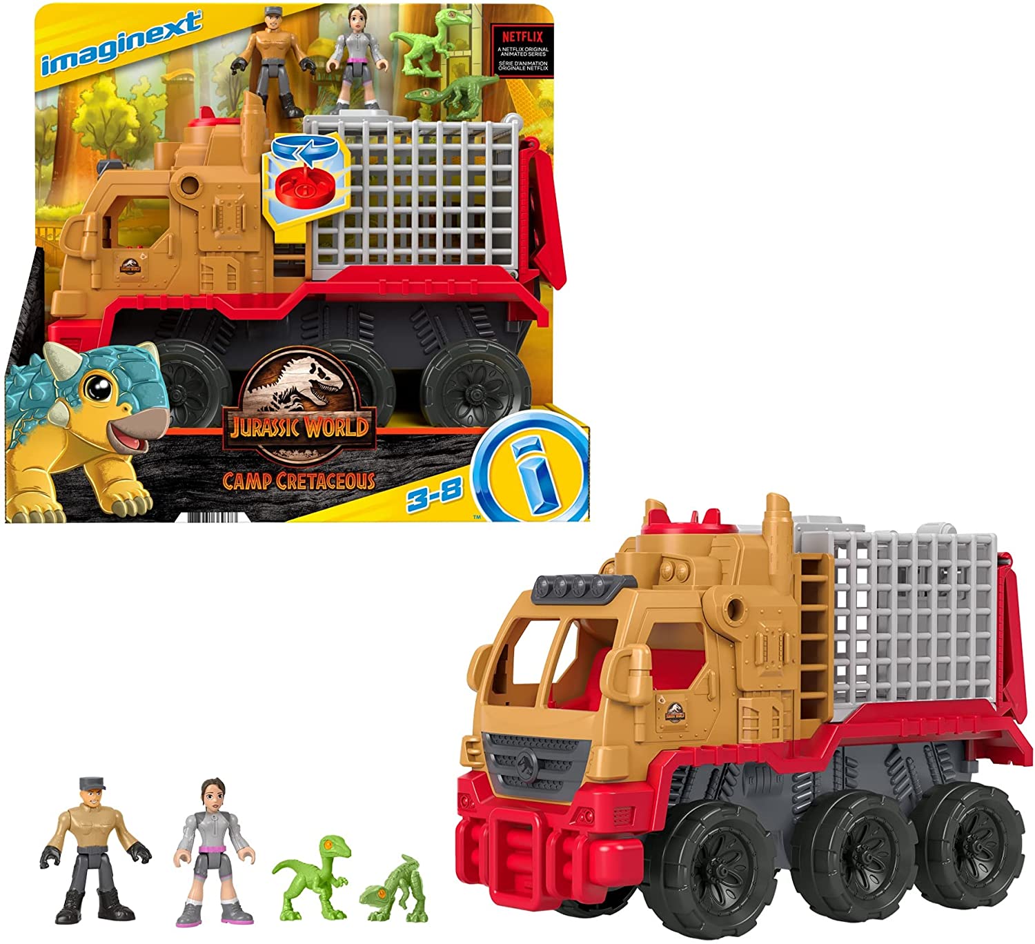 Transportadora De Dinosaurios Imaginext Jurassic World