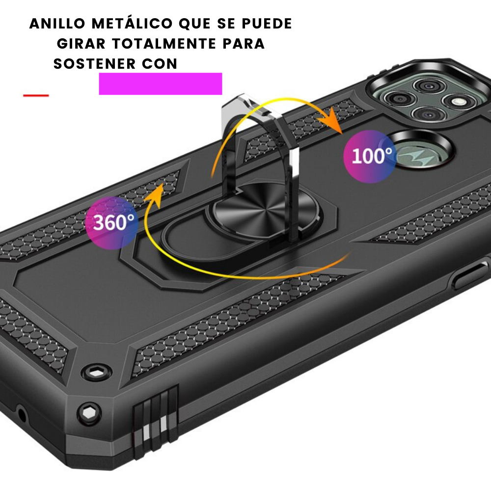 Funda Moto G9 Power Uso Rudo Contra Golpes