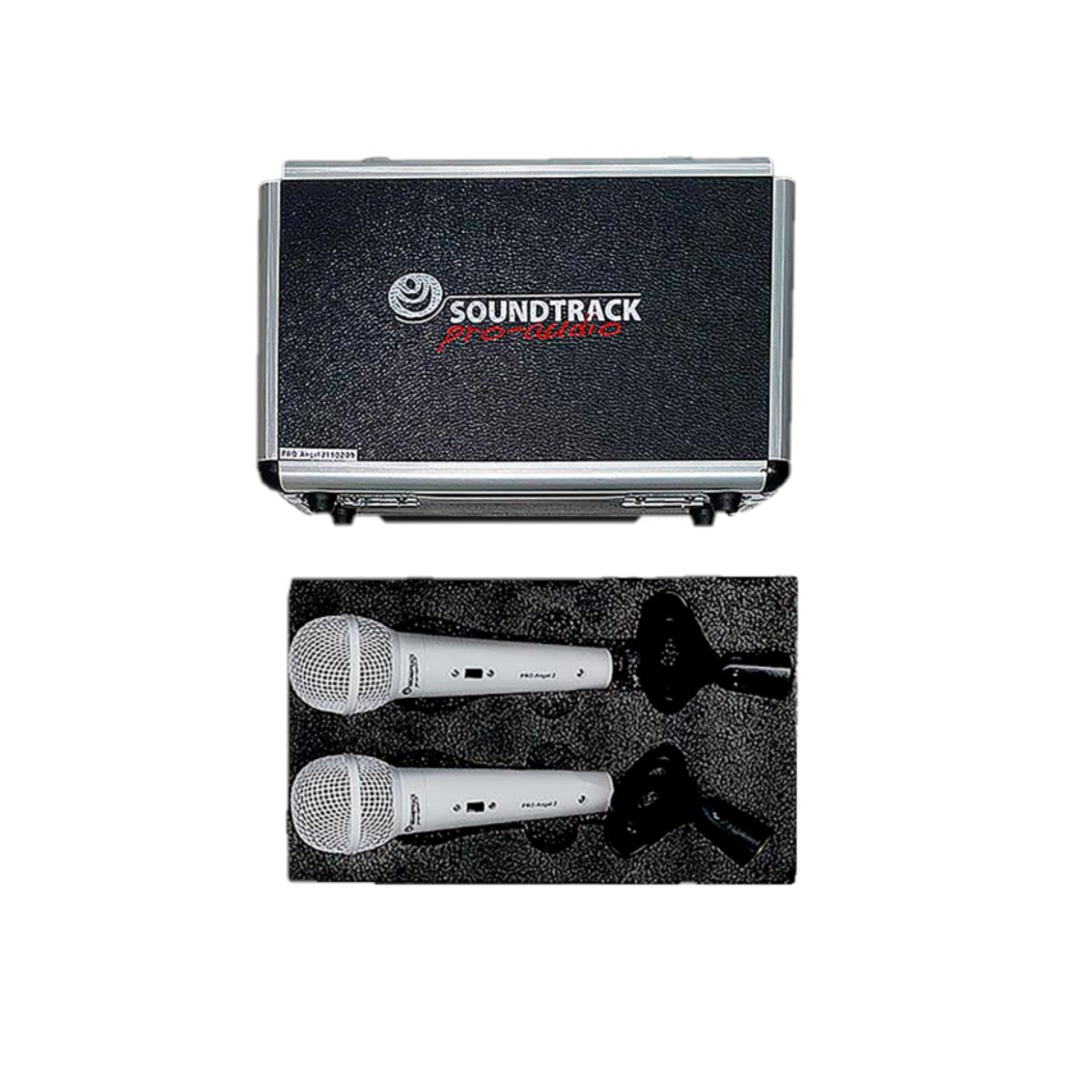 Set de micrófonos SOUNDTRACK PRO ANGEL 2 Blancos  Cardiodes