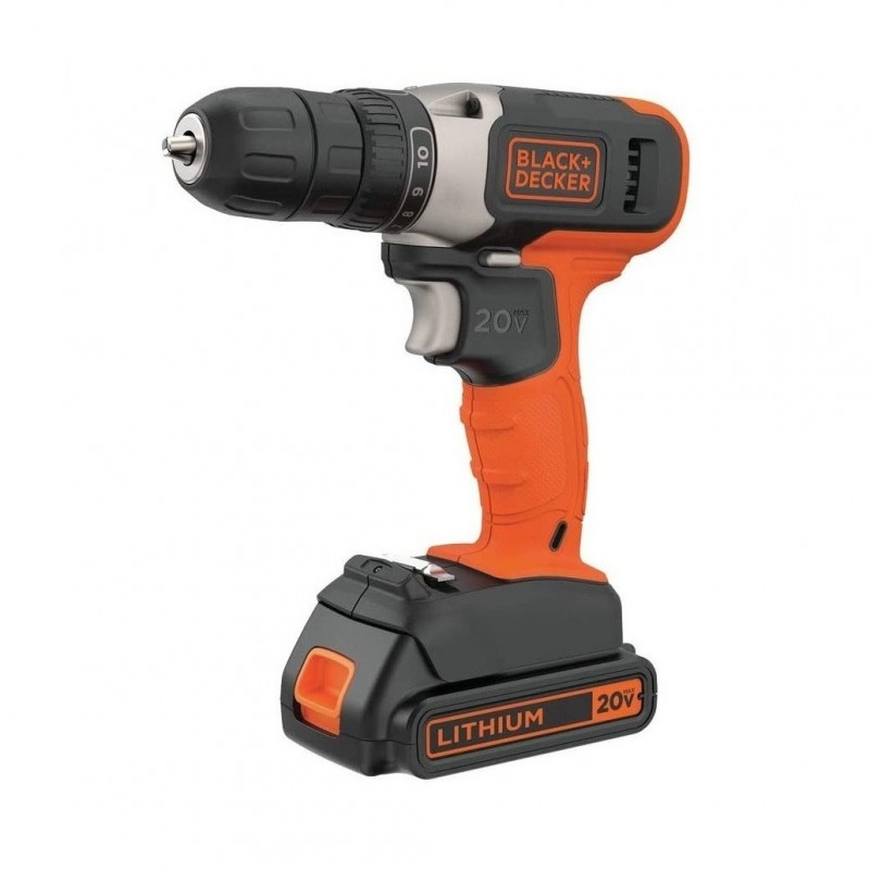 Taladro Atornillador 3/8 Plg Black and decker Bcd702c1-b3 20v