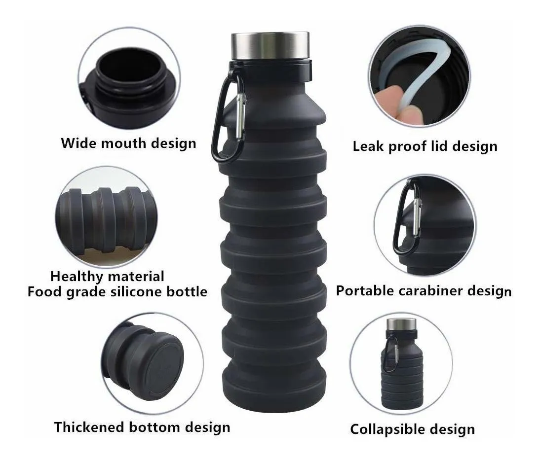 Botella termo silicon