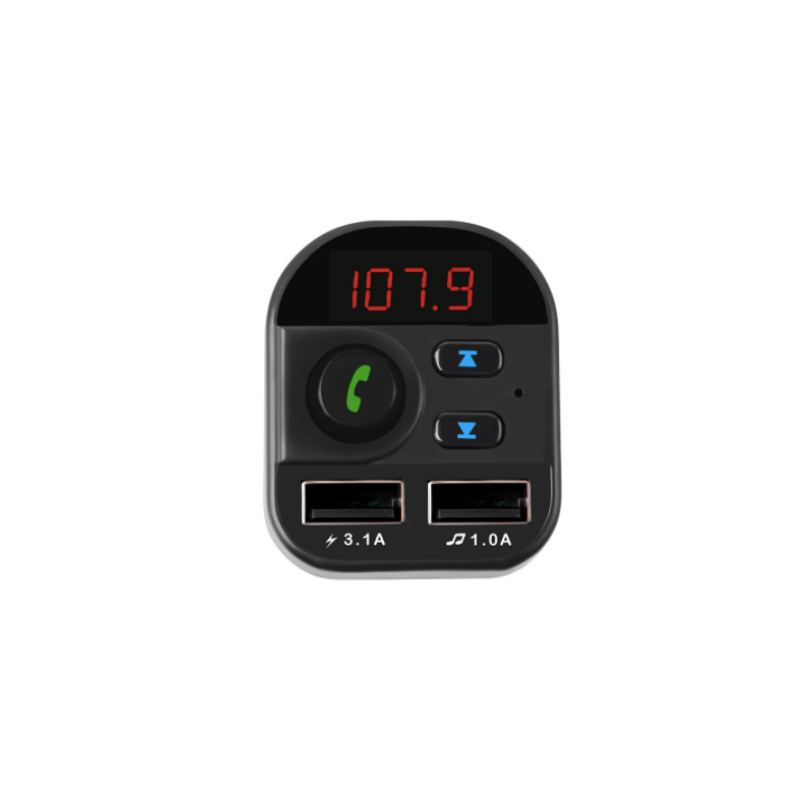TRANSMISOR, MP3 PARA AUTO, CARGADOR INALAMBRICO MODELO:FMBT-A26