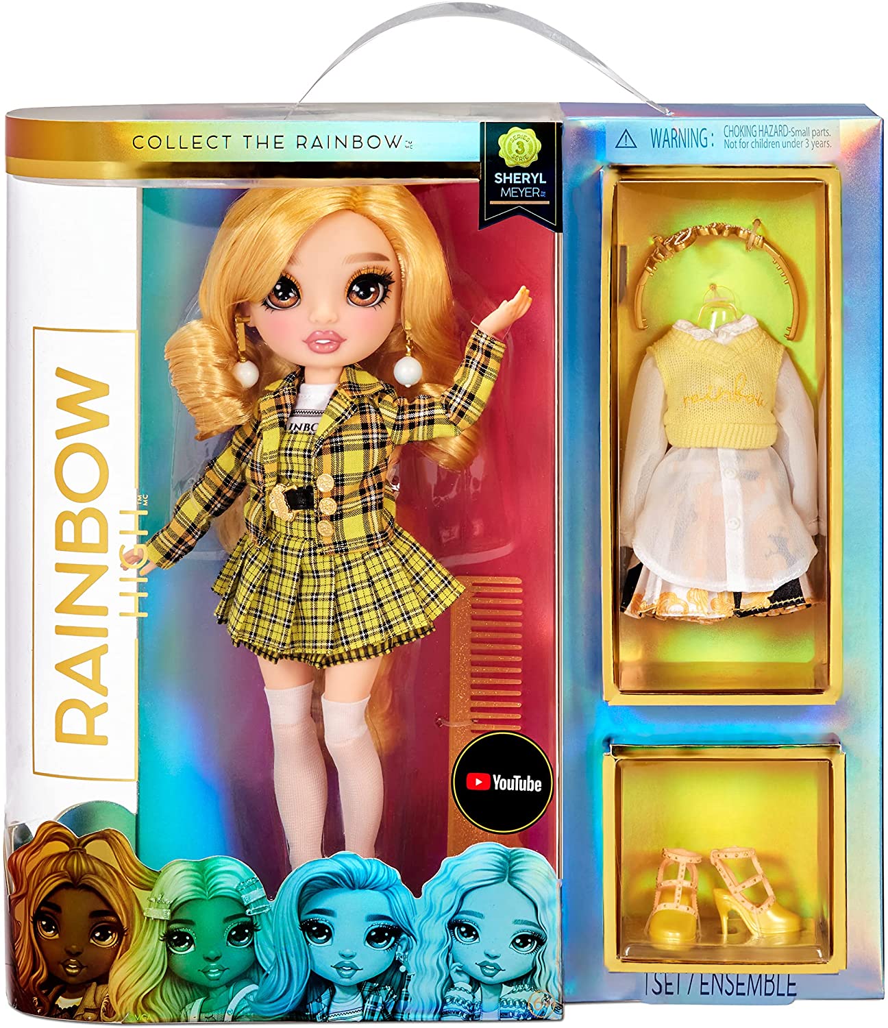 Muñeca Rainbow High Sheryl Meyer - Marigold 2 Outfits