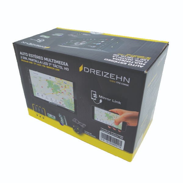 Autoestéreo Multimedia Modelo: DZN 7712 CORSE