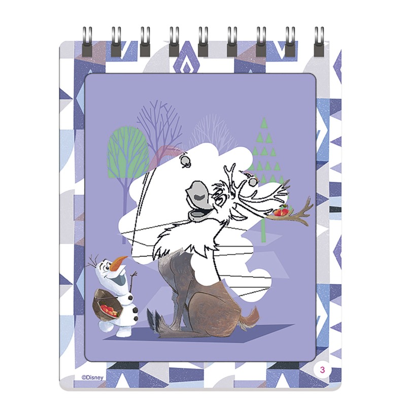 Libreta Color Splash con Pluma Mágica Disney Frozen