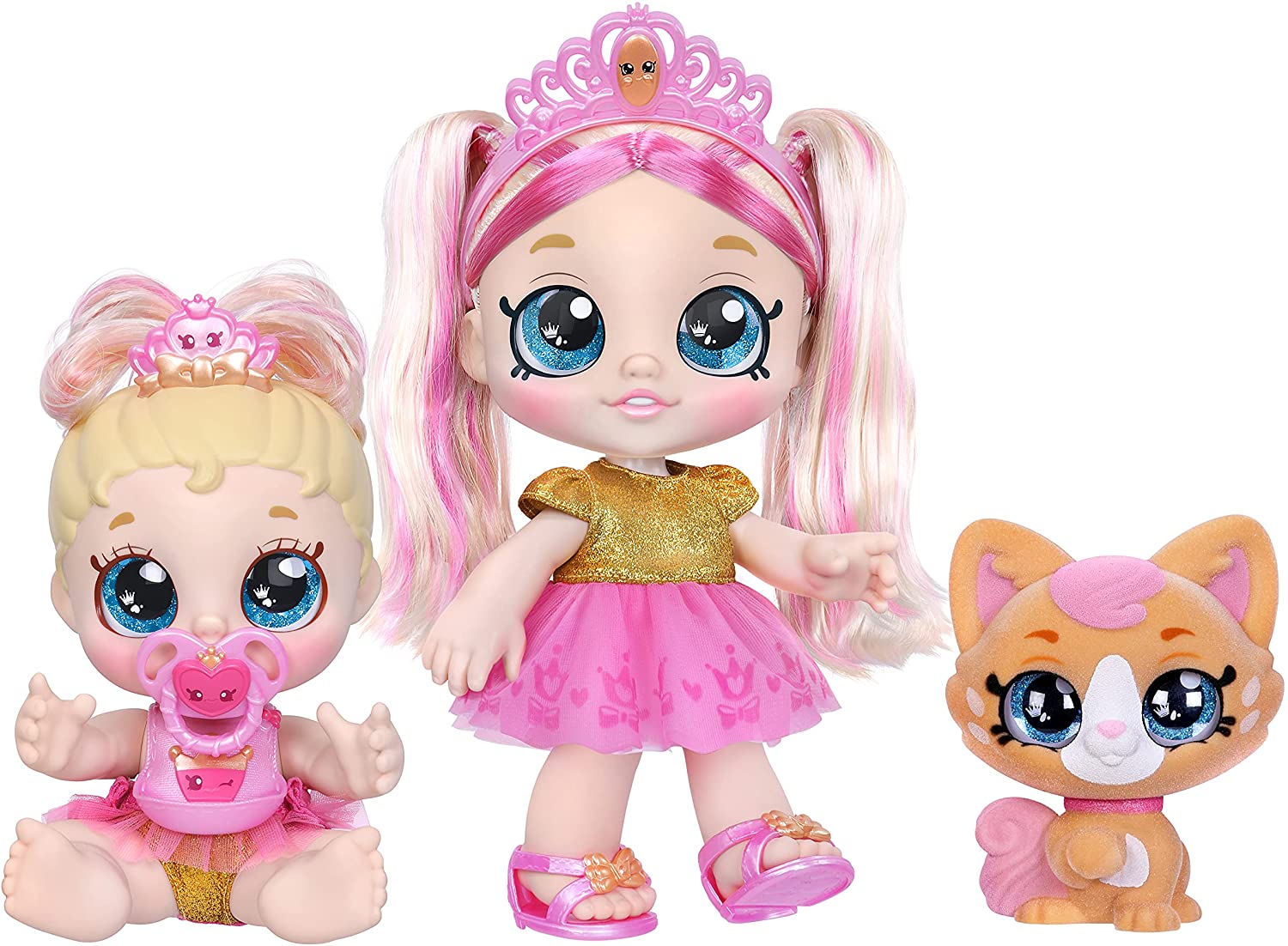 Kindi Kids Sisters Tiara Sparkles, Tiara Teenie Y Gatito