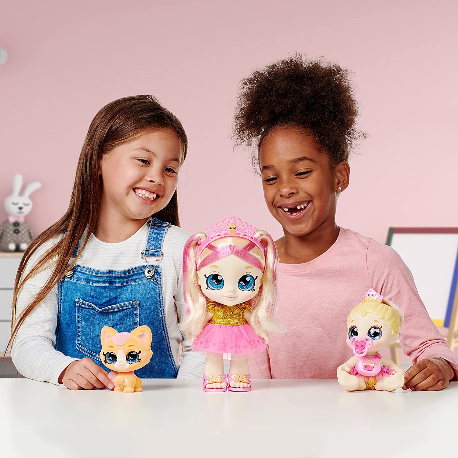 Kindi Kids Sisters Tiara Sparkles, Tiara Teenie Y Gatito