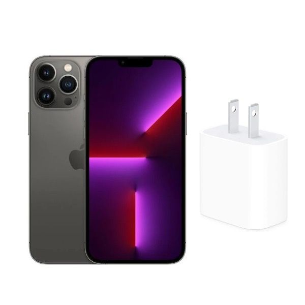 Apple IPhone 13 ProMax Grafito 256GB reacondicionado + Cubo Cargador