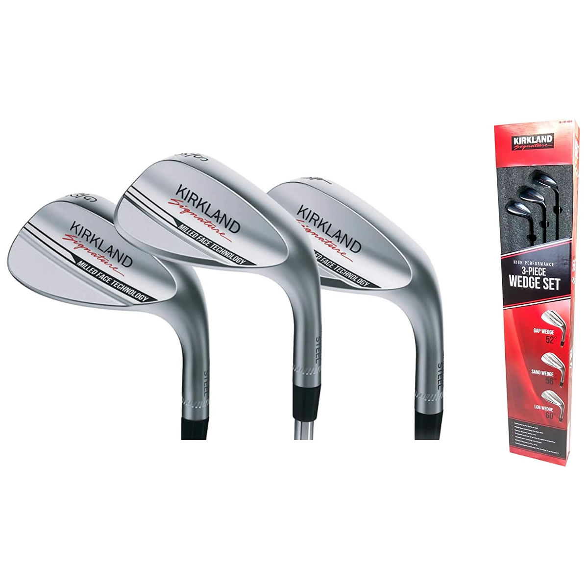 Palos de Golf Wedge 3 Piezas Kirkland Signature 1460141 CST