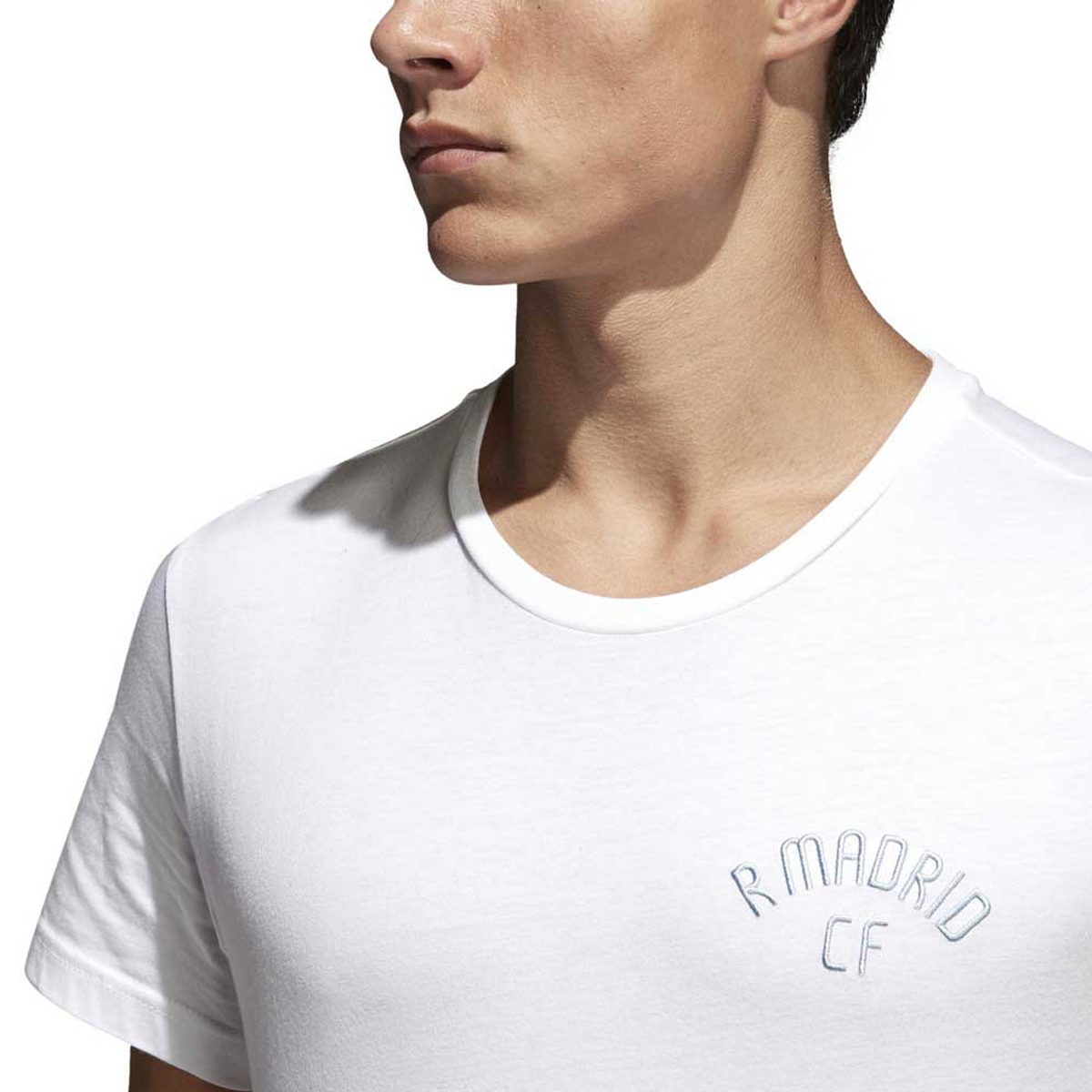 Playera Adidas Hombre Real Madrid SGR Tee Blanco CF0545