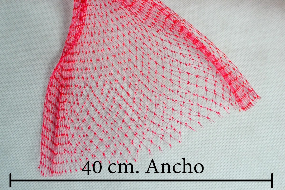 Red Malla de Plástico 1000 Metros para Carne, Frutas, Bebidas, Pelotas..