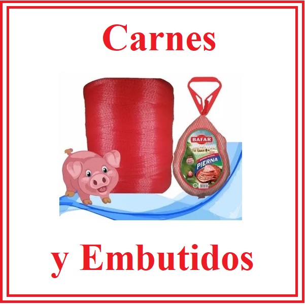 Red Malla de Plástico 1000 Metros para Carne, Frutas, Bebidas, Pelotas..