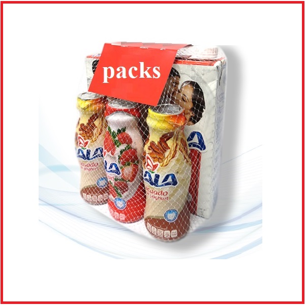 Red Malla de Plástico Blanca 1000 Metros para Carne, Frutas, Bebidas, Pelotas..