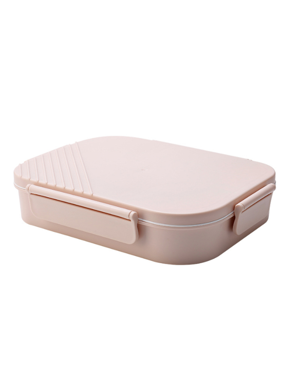 Contenedor Separación Alimentos Conservación Portátil Rosa