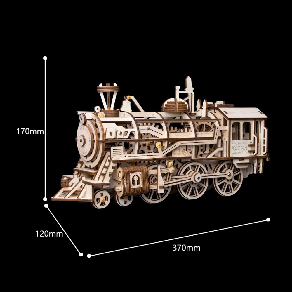 Rompecabezas 3D Tren Locomotora Armable ROBOTIME