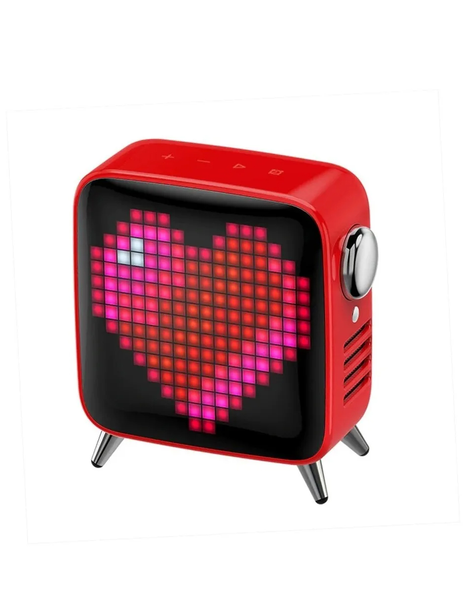 Altavoz Bluetooth Portátil Divoom Inteligente Led Animación.