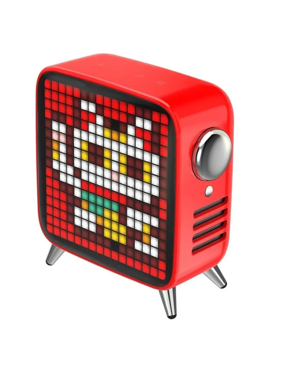 Altavoz Bluetooth Portátil Divoom Inteligente Led Animación.