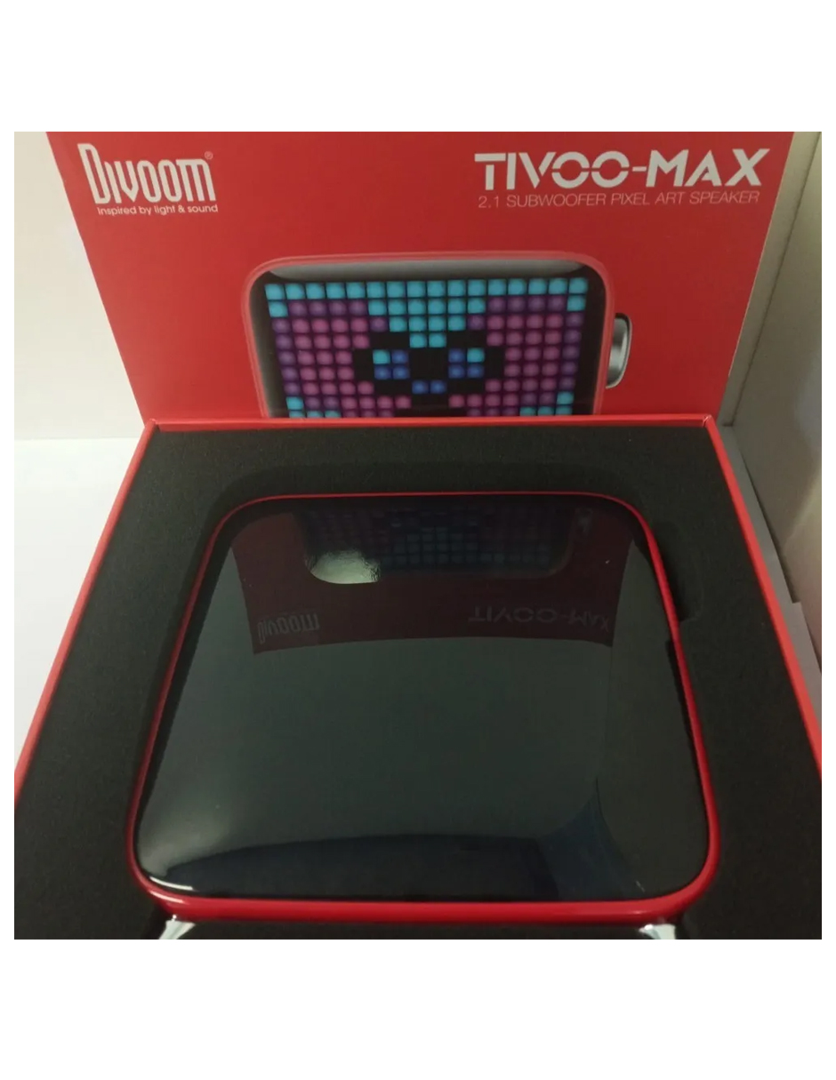 Altavoz Bluetooth Portátil Divoom Inteligente Led Animación.