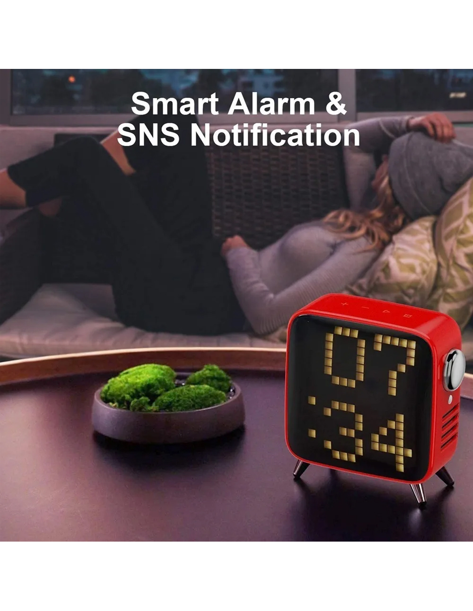 Altavoz Bluetooth Portátil Divoom Inteligente Led Animación.