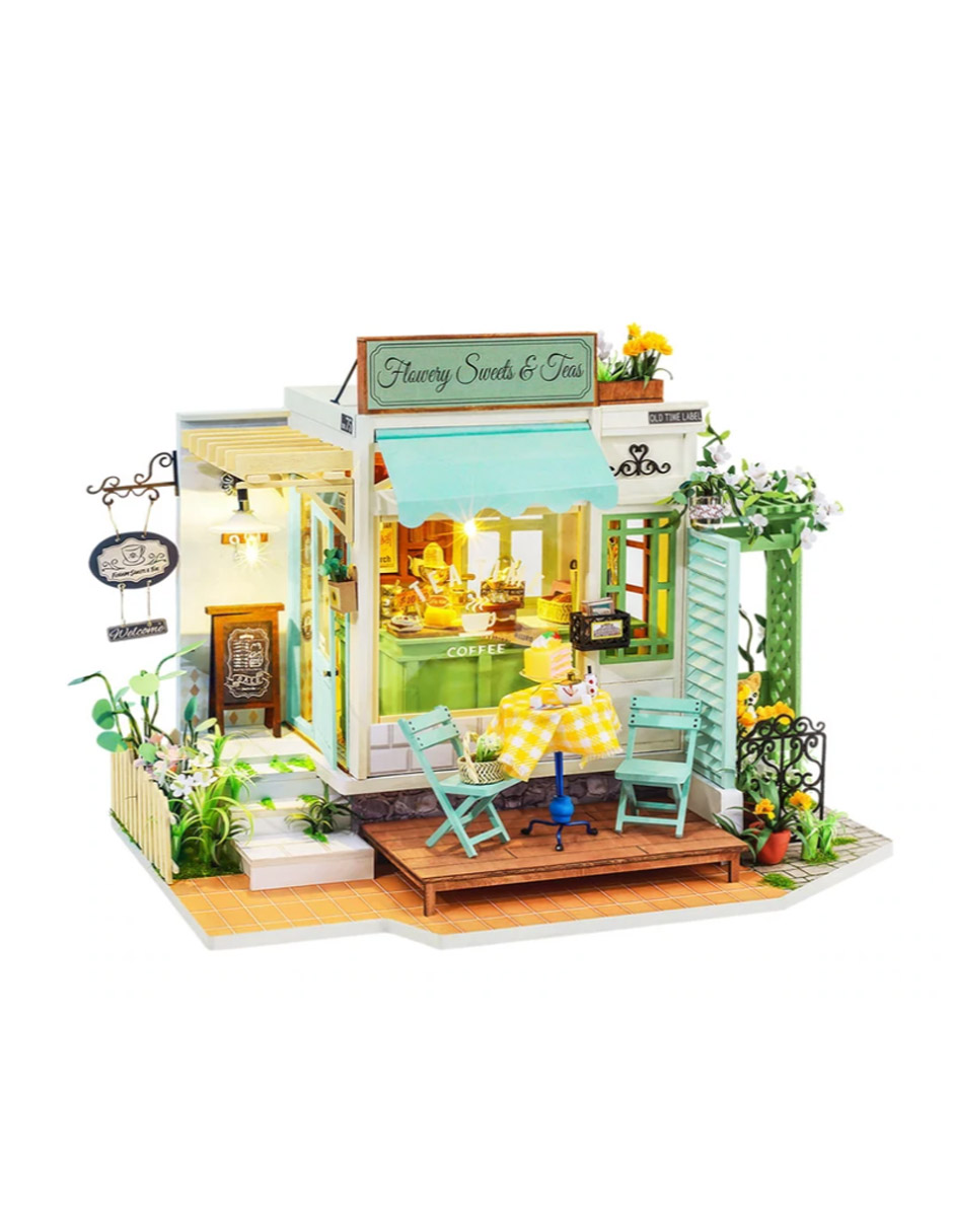 Rompecabezas 3D Florería Dulces & Tés ROBOTIME .