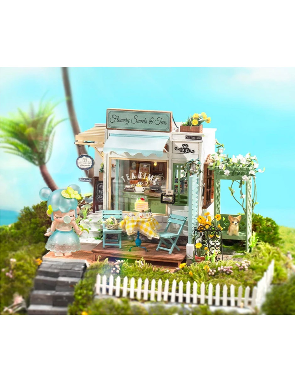 Rompecabezas 3D Florería Dulces & Tés ROBOTIME .